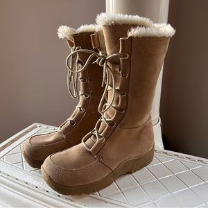 Y2K Report Platform Boots